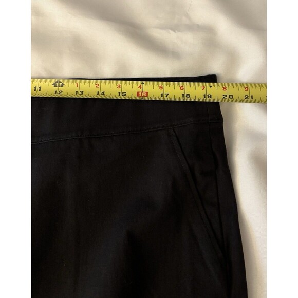 SPANX On-the-Go Ankle Slim Straight Pants Women 2X Black Pull On Chino Classic - Picture 8 of 11